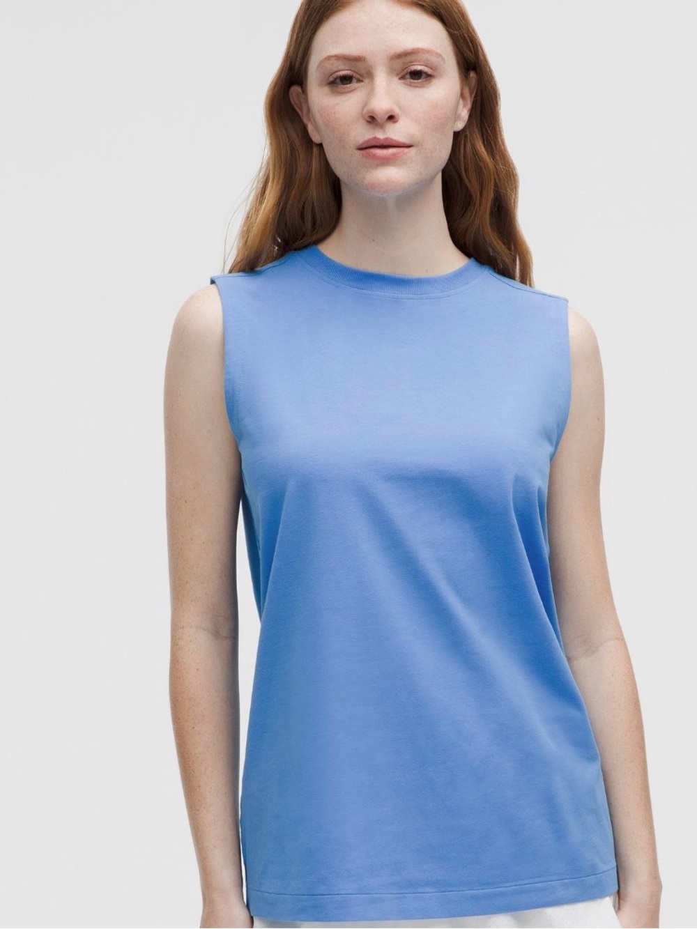 NWT Lululemon All Yours Organic Cotton Crewneck Tank Top